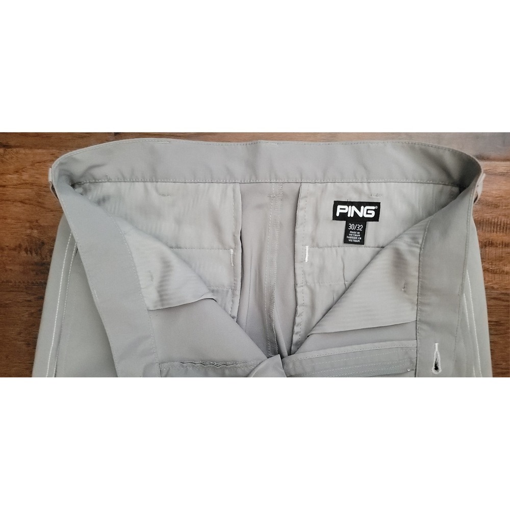 Ping Men's Gray Split Hem Golf Performance Stitch… - image 6